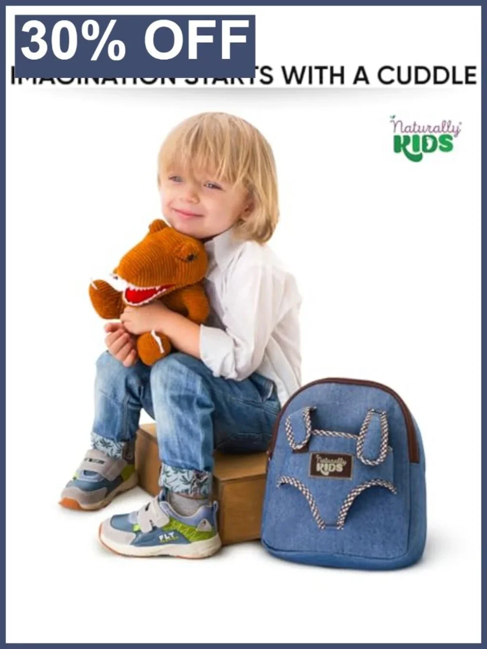Kids Toddler Backpack with Removable Plush T-Rex Dinosaur Toy, Machine